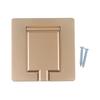 Cable Exit Hole Panel, 86-Type Cover Panel, Hole Blocking, Decorative Panel, Screw/Pasted To Cover Up Unsightly Parts