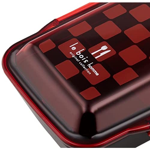 Komori Resin Le Voile Homme Herren Dome Lunchbox 750ml Rot