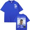 Rapper Delaossa Album Graphic T-shirts for Men Fashion Gothic Retro Short Sleeve Unisex Casual 100% Cotton T-shirt