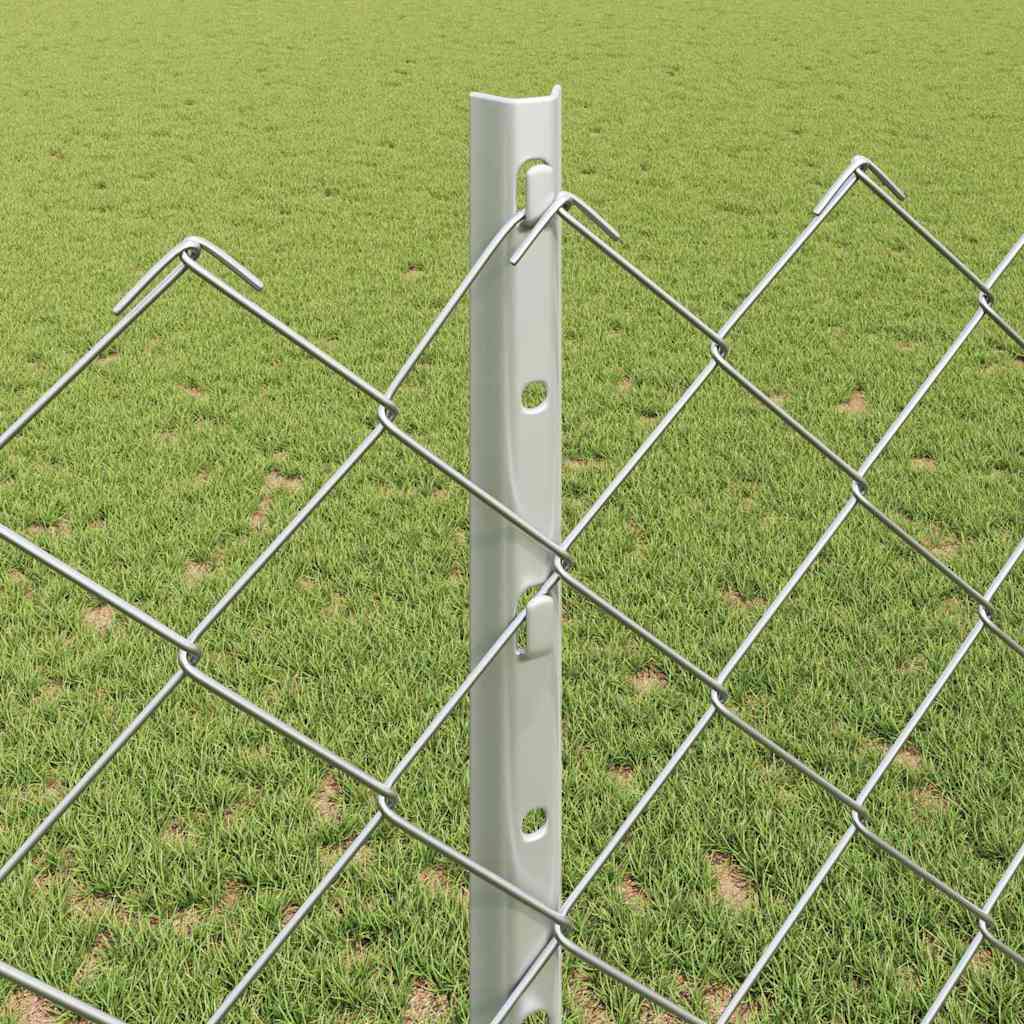 Chain Link Fence with Posts 10 X 1.2 M (W X H) Hot Dip Galvanized Steel