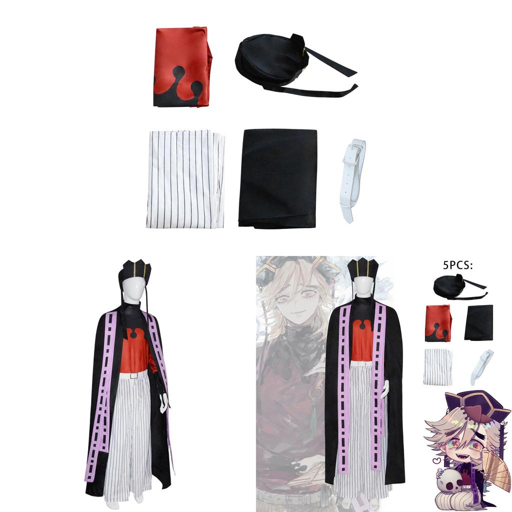Demon Slayer Douma Zwölf Dämonen Cosplay Outfit Aus Polyester Für Anime-Conventions Und Events