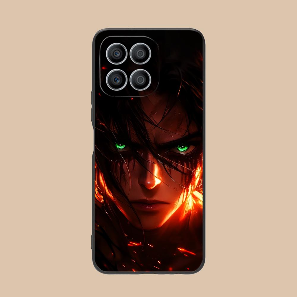 AOT Eren Mobile Cell Phone Case for Honor 90 80 70 60 50 30 20 10 9 8 7 Pro S SE Lite 5G Colour Protective Cover Pretty Luxury