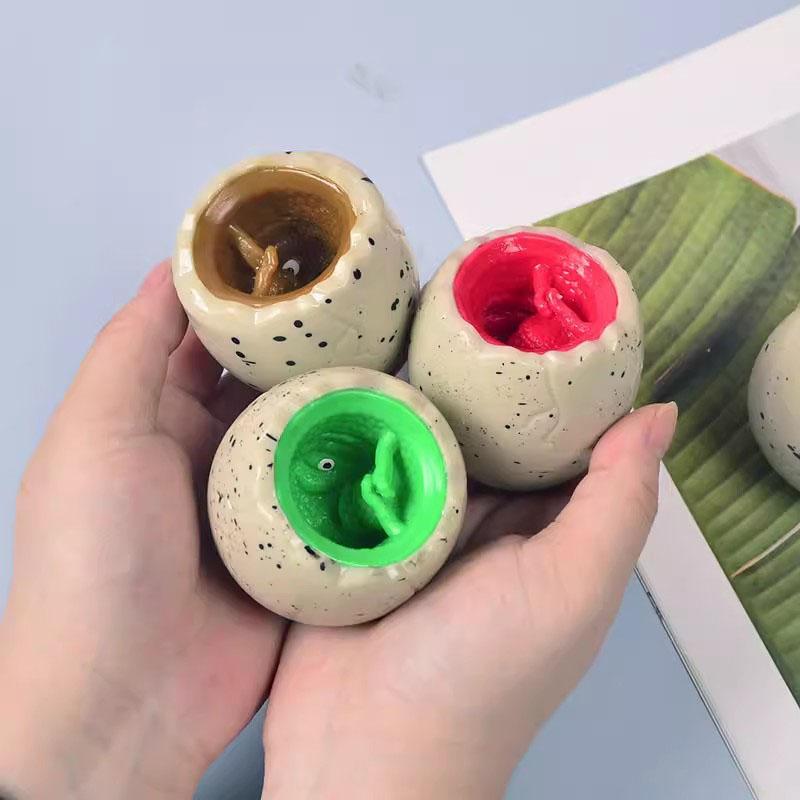 Cute Dinosaur Eggs Stress Relief Pinch Toys Slow Rebound Release Pressure Fidget Toy Squeeze Balls For Birthday Party Favors