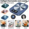 Hot Selling 55 ℃ Heated Coaster, Winter Hot Milk Constant Temperature Coaster, Tea Heating Mat, One Click Start, Work from Home