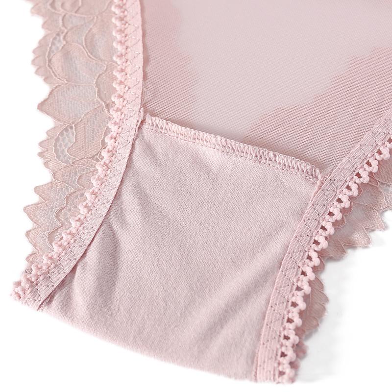 Dámské sexy krajkové kalhotky s nízkým pasem, šněrovací mašličky, dámské kalhotky s G-string spodním prádlem, s pokušením