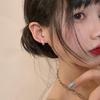 Women's Zircon Ear Hoops & Cuffs - Summer Cold Style Earrings & Studs