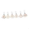 Knitting Stitch Markers In Wood for Crochet And Sewing