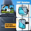 Universal Autohalterung Auto Rücksitz Kopfstützenhalter für iPad Air 4-11 Zoll 360 Drehung Mini Tablet PC Autotelefonständer