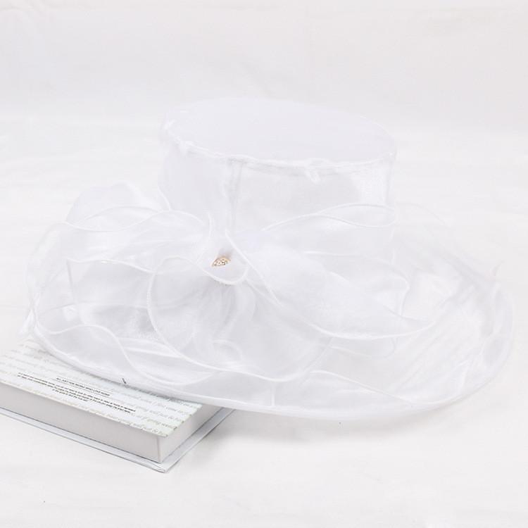 Summer Sun Hat For Women With Wide Brim And Adjustable Fit For Beach And Outdoor Activities