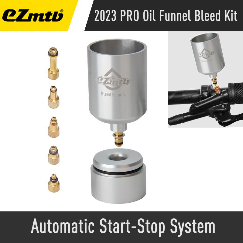 Ezmtb Bicycle Oil Funnel Bleed Kit For Shimano Magura Sram Avid Adapter Road MTB Bike Hydraulic Disc Brake Bleed Repair Tools