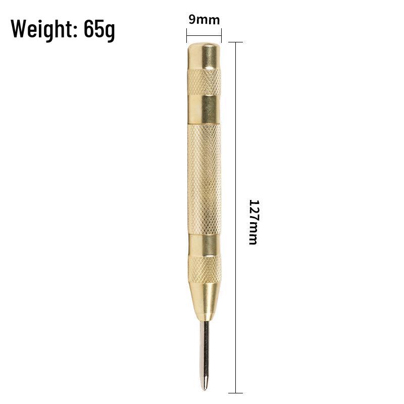 Automatic Spring-Loaded Glass Punch and Window Breaker