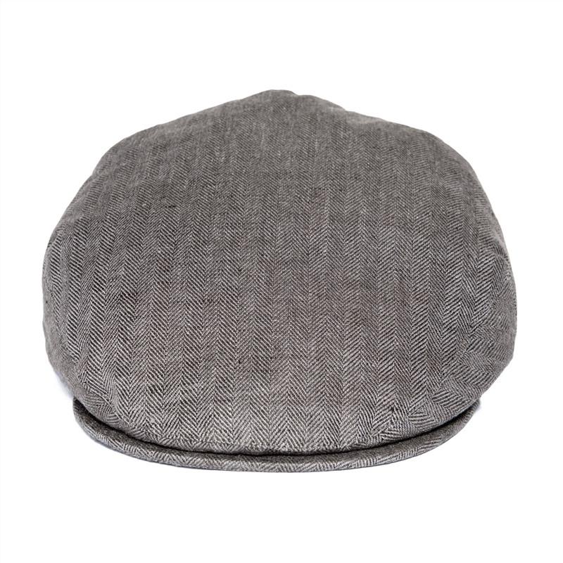 Men Cap Herringbone Linen Newsboy Caps High Quality Flat Caps Driver Ivy Hat Bakerboy Hats Cool Boina for Male