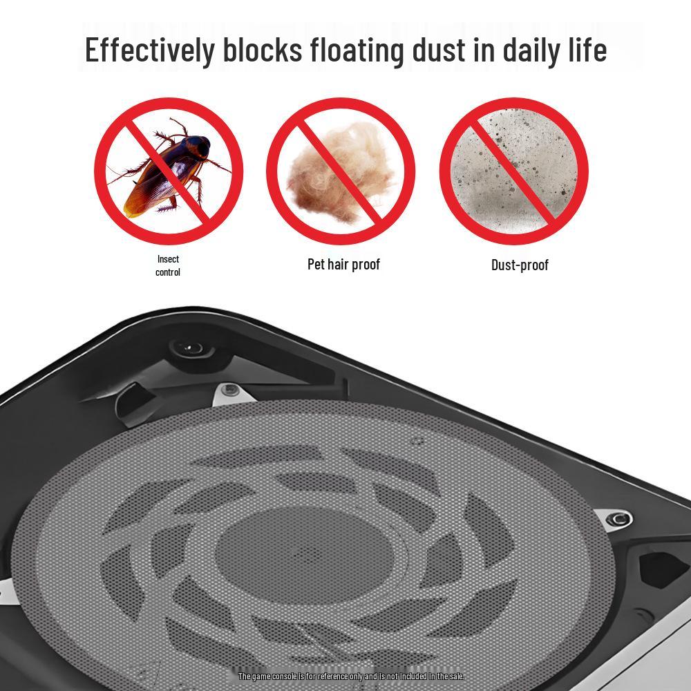 PS5 Slim Digital/Disc Console Dustproof Plug & No-Residue PVC Net