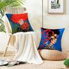 Stylish Fashion Abstract GirlS Cushion Cover Breathable and skinfriendly linen pillowcase square removable and washable cushion