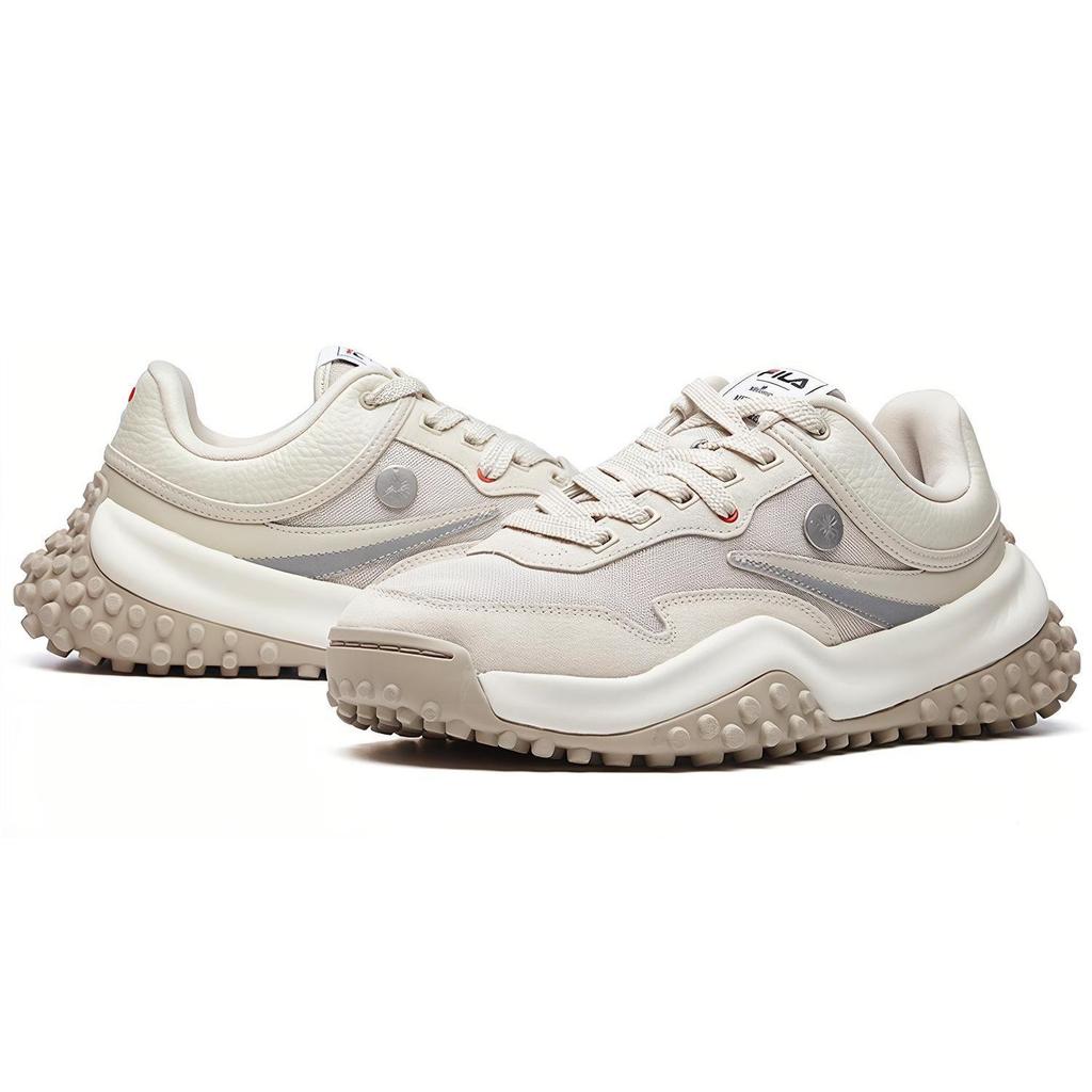 Mihara x FILA T1 Polka Dot Low top Chunky Sneakers Men's Sandy Shell F12M034123FSS