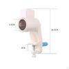 Hand Crank Nut Stainless Steel Shredding Parts Manual Space Saving Kitchen Tool for Home, Infant