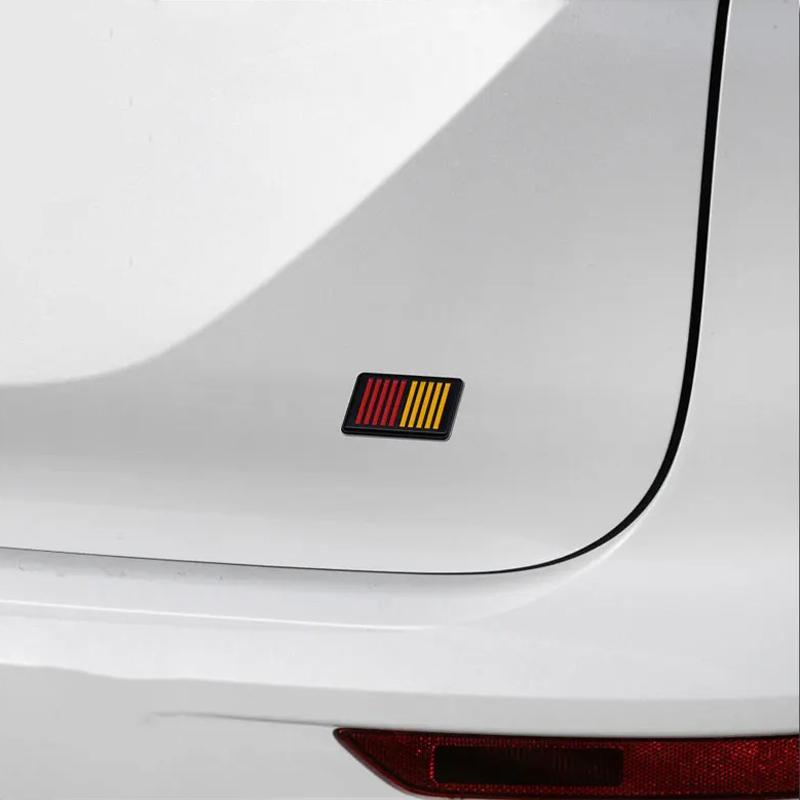 New Styling Metal Car Trunk Emblem Front Grille Badge Sticker For  RalliArt Logo Lancer Ralli Art 9 10 Asx Outlander