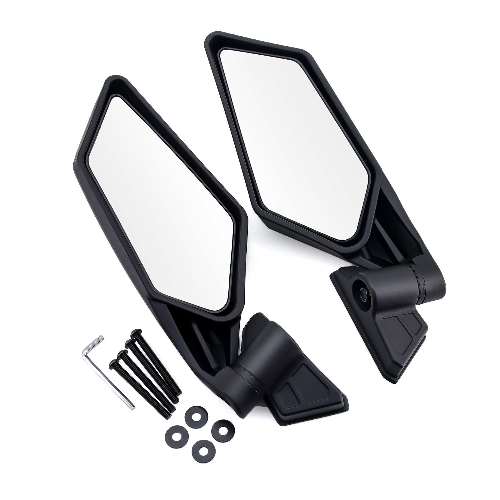 

Зеркала заднего вида для мотоцикла UTV, широкоугольное зеркало заднего вида HD для CAN-AM BRP UTV MAVERICK X3 2017-2020, зеркало для внедорожника