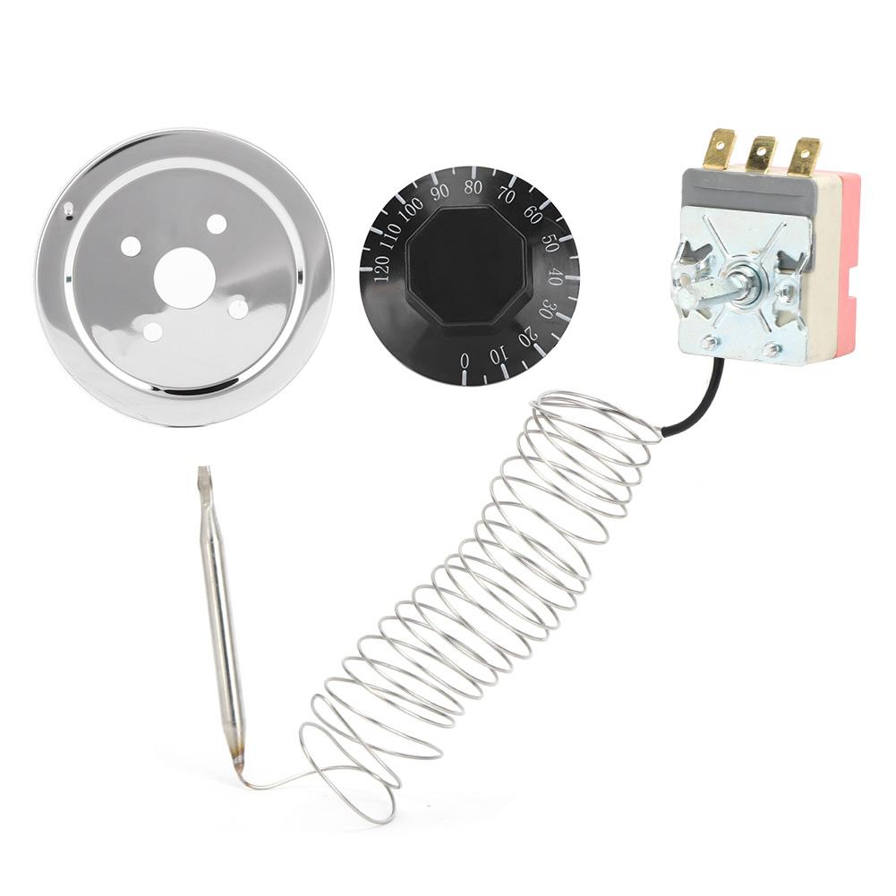 

0120 degrees C Temperature Control Thermostat Radiator Fan Switch Universal Auto Parts