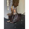 2026 New Tote Bag Large Capacity Commuter Bag Fashion Armpit Shoulder Bun Mother Bag Shopping Bag Leather Women's Bag