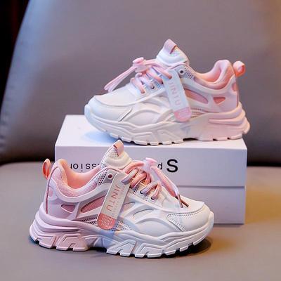 Sapatos Esportivos de Malha Dupla para Crianças 2024 para Meninos e Meninas - Tênis de Corrida Estilosos para Crianças Médias e Grandes