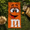 Candy Brand M-M&M's Towel Towel beach towel, quick drying absorbent bath towel for Swim,Gym,Camping,Outdoor hot