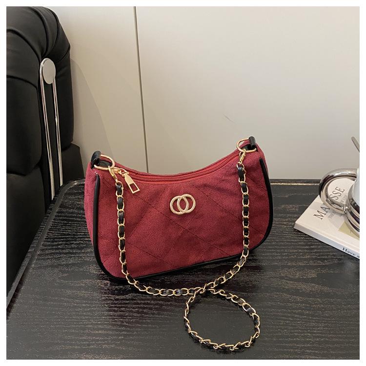 2025 Minimalistische Damen Umhänge-Schultertasche: Französisches Nischendesign für Damen