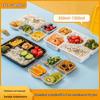 Multi-Compartment Disposable Takeaway Food Containers