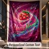 Space Cosmic (23) Theme Custom Tapestry Personalized Custom Name Text Wall Hanging Tapestry Home Decor Background Cloth