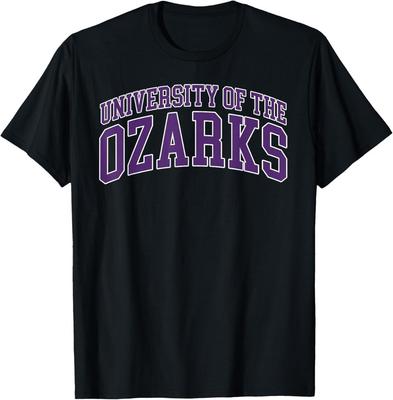 University College Ozarks Leichtathletik Vintage Bogen Design T-Shirt