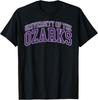 University College Ozarks Athletics Vintage Arch Design T-Shirt