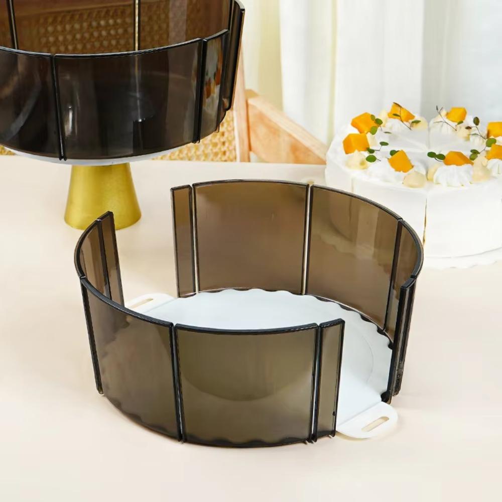 Baking Tool 6/8 Grids Equal Portion Cake Cutter Professional Round Uniform Cake Slicer Plastic Cake Division Mold Pastry