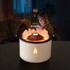 360 ml Vulkanische Flamme Aroma Diffusor Ätherisches Öl Tragbarer Luftbefeuchter Mit Rauch Ring Nachtlicht Lampe Duft