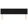 VidaXL 2x Headboards Bedroom Furniture Bed Accessories Single Bed Headboards Interior Black 346280
