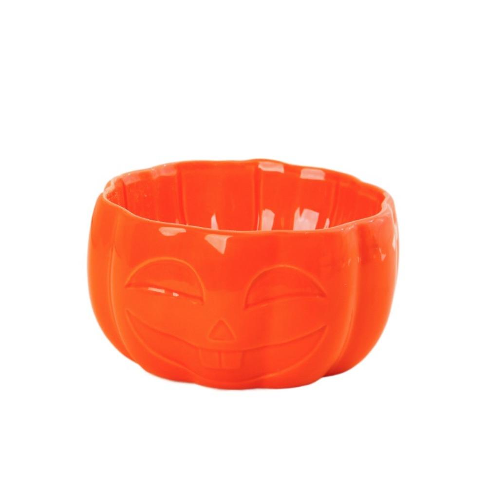 

Cute Pet High Foot Bowl Cartoon Dog Food Feeding Basin Pet Drinking Feeder Neck Protection оранжевый