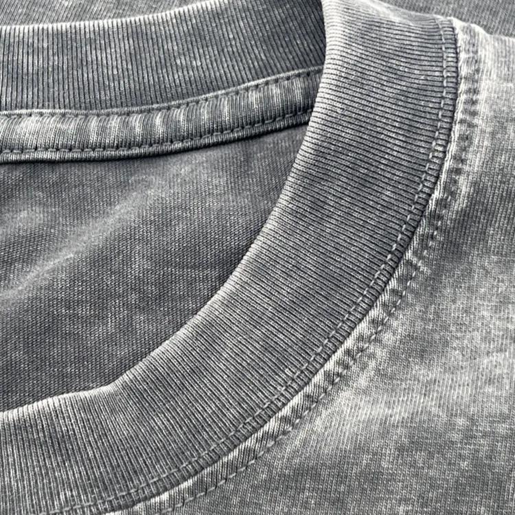 Men Short Sleeve O Neck Vintage Do Old T-shirt Pure Cotton