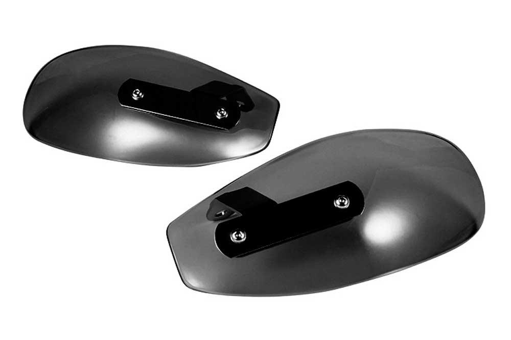 

NBS Bike Parts Center Universal Knuckle Visor, Knuckle Guard, Windproof, Black Smoke, 314607