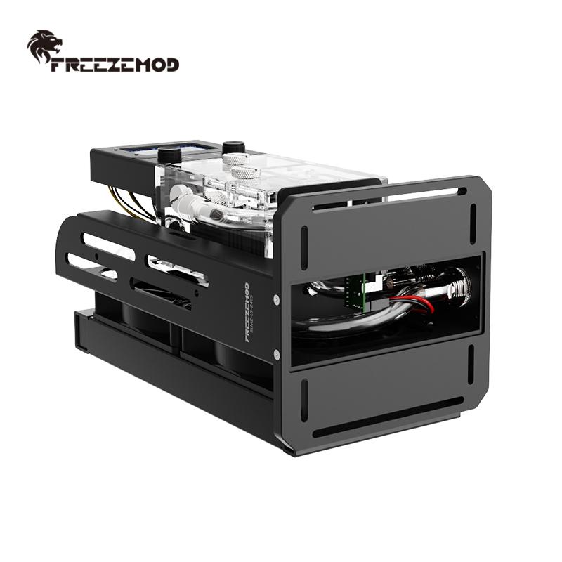 FREEZEMOD Water cooling module personal silent version partition manual automatic integrate automatic speed control,SLMZ-LS-240C