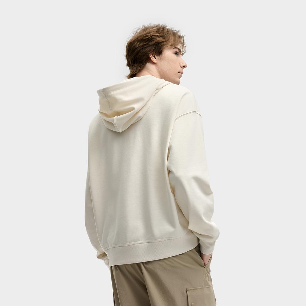 Fila Heritage Panda Fashion Versatile Thick Hooded Loose Woven Sweatshirt Unisex Sweatshirt F51U538201F-IV