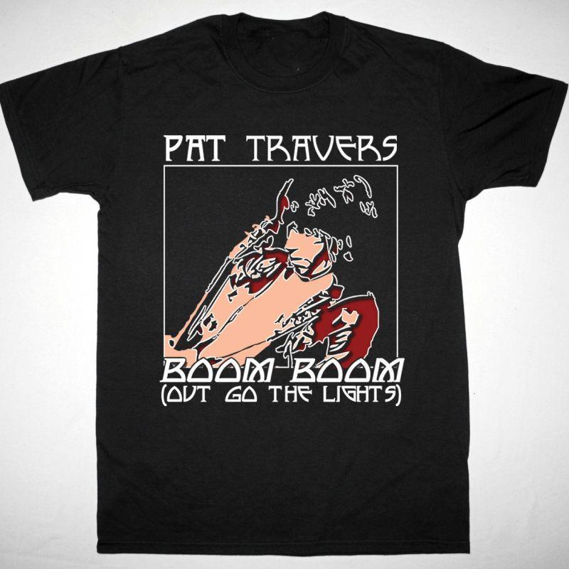 Pat Travers Gift For Family Black T-Shirt Cotton Unisex S-5XL Unisex T-Shirt XXL