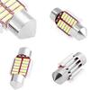 2Pcs 31Mm 4014 12Smd C5W Car Led Light Canbus Dome Interior Reading Lamp