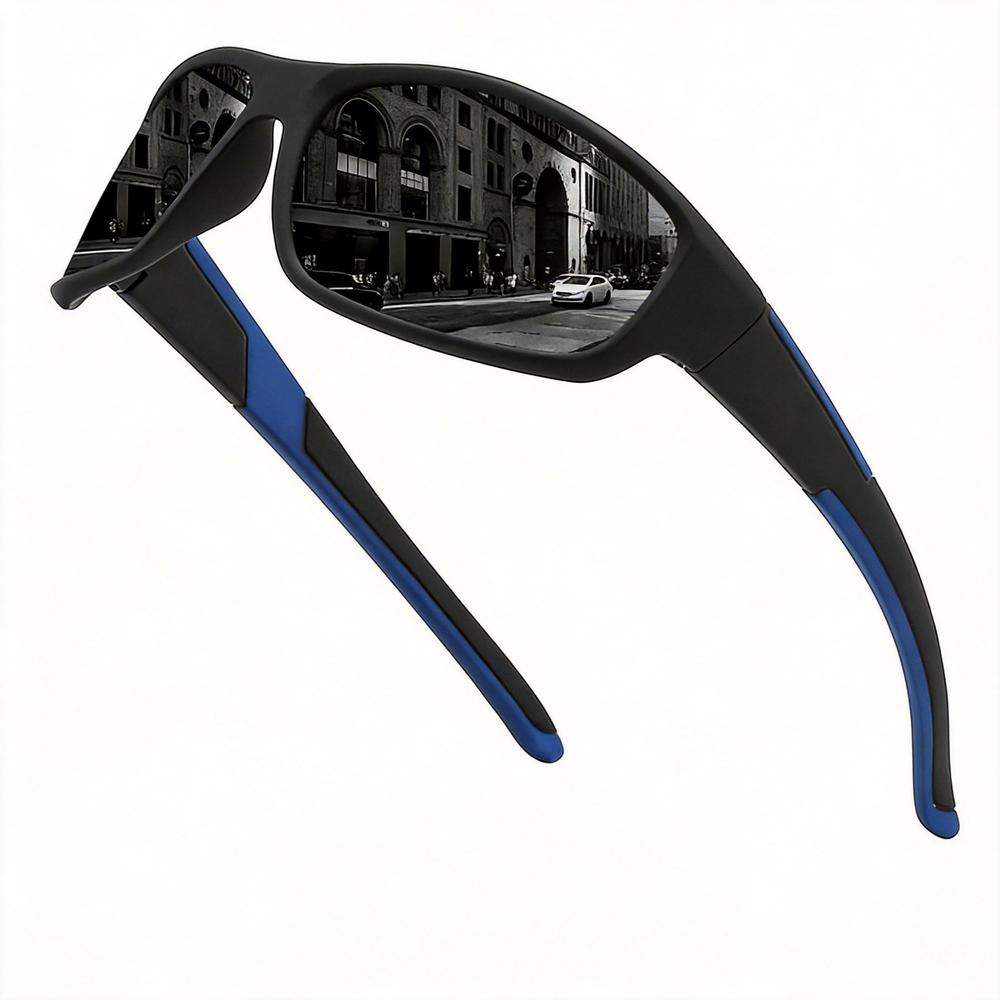 Cycling Sunglasses Polarized Sport Eyewear Tr90 Wraparound Mirror Lens Uv400 Mtb Road Bike Goggles Men Women Running Fishing