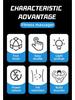 Smart Abdominal Muscle Trainer Patch - Home Fitness Device