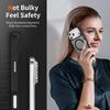 For iPhone 17/Air/16/15/14/13 Pro Max 12 11 Case, Compatible with Magnetic Translucent Matte Back Silicone Bumper Shockproof