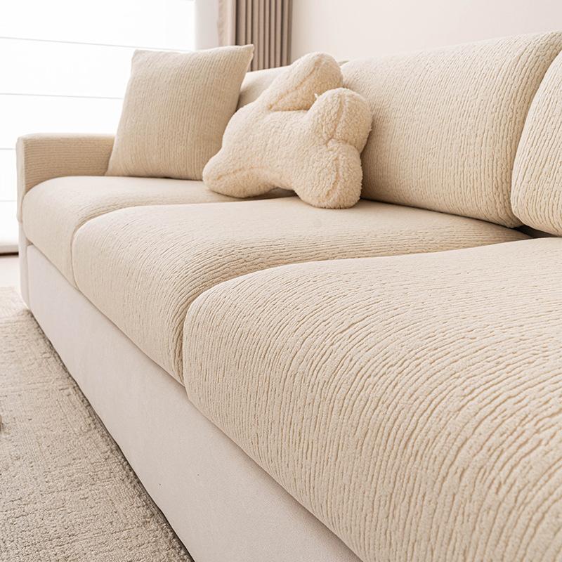 

2026 New Universal Full Coverage Sofa Cover Super Gripping Non Slip Couch Cover Secure Fit Abrasion Resistant Seat Protector PILLOWCASE бежевый