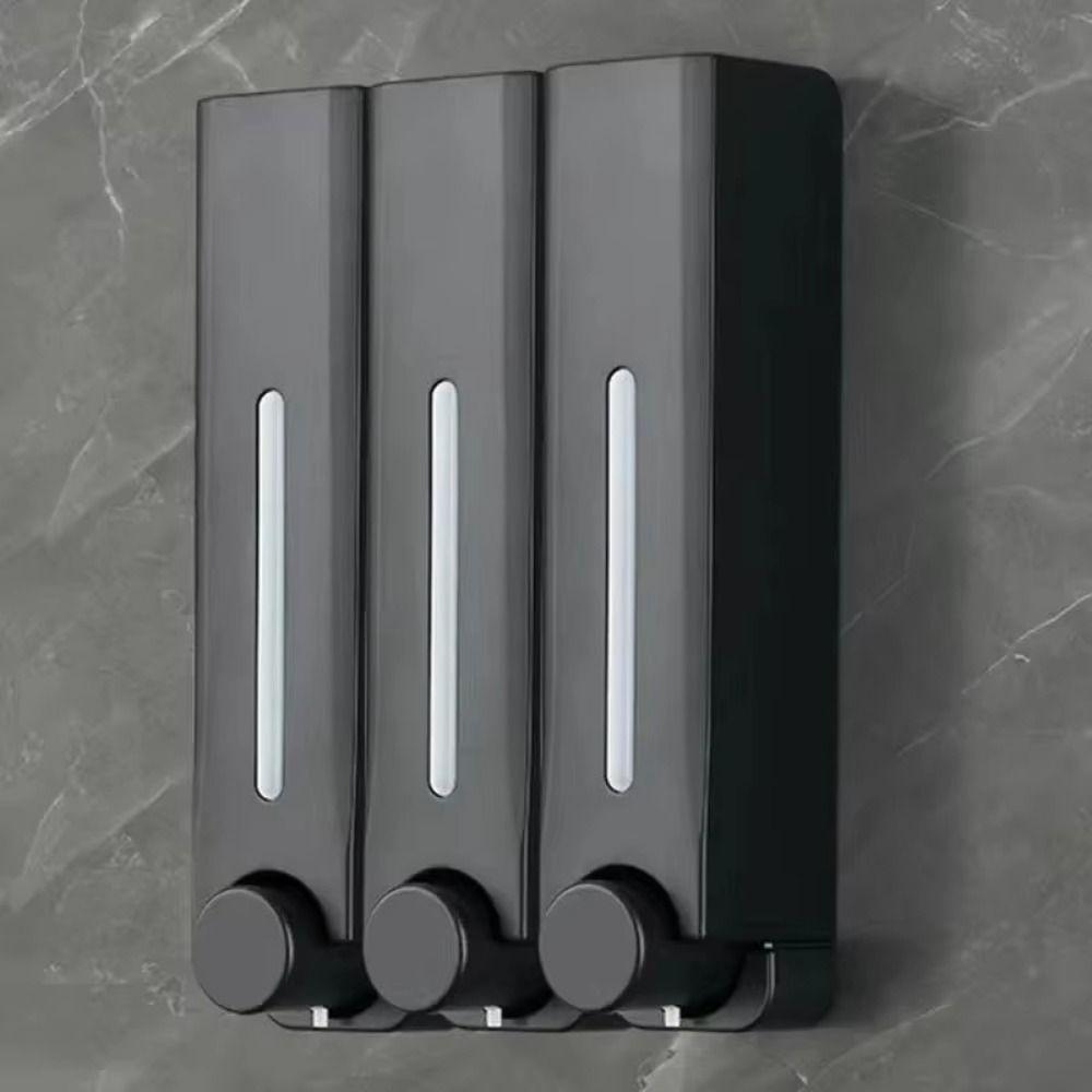 420ML Shampoo Shower Gel Container Reusable Hand Sanitizer Dispenser Liquid Soap Dispenser  Kitchen