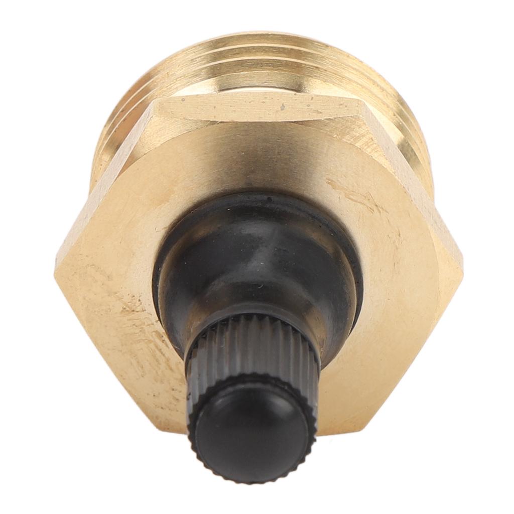 RV Blow Out Plug Brass Winterize Blow Out Adapter Fitting for Motorhome Travel Trailer Water Hose