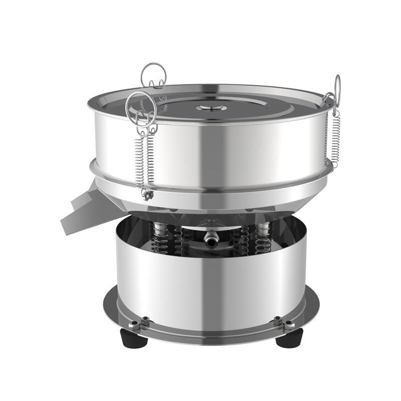 Stainless Steel Electric Vibrating Sieve for Flour, Soy Milk & Granules