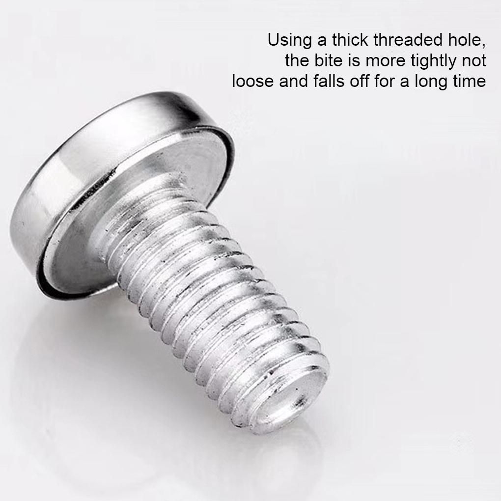 8pcs/set Stainless Glass Spacers - Easy To Install And Anti-Rust For Glass Panels Sign Panel