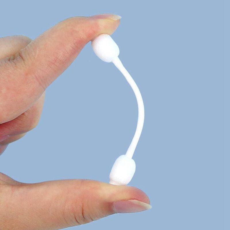 Pet Ear Swabs 56Pcs/box Cat Dog Ear Cleaner Cotton Swabs For Dogs Cats And Small Pets Disposable Cotton Swabs For Cleaning Dogs